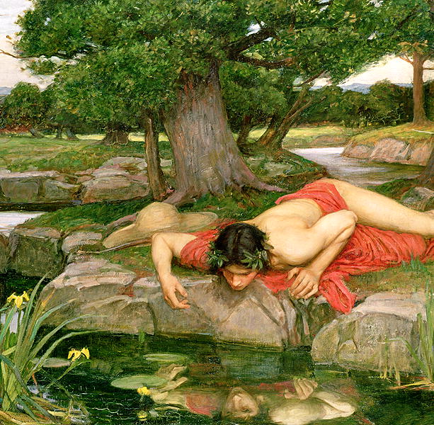Echo-and-Narcissus-1903-xx-John-William-Waterhouse